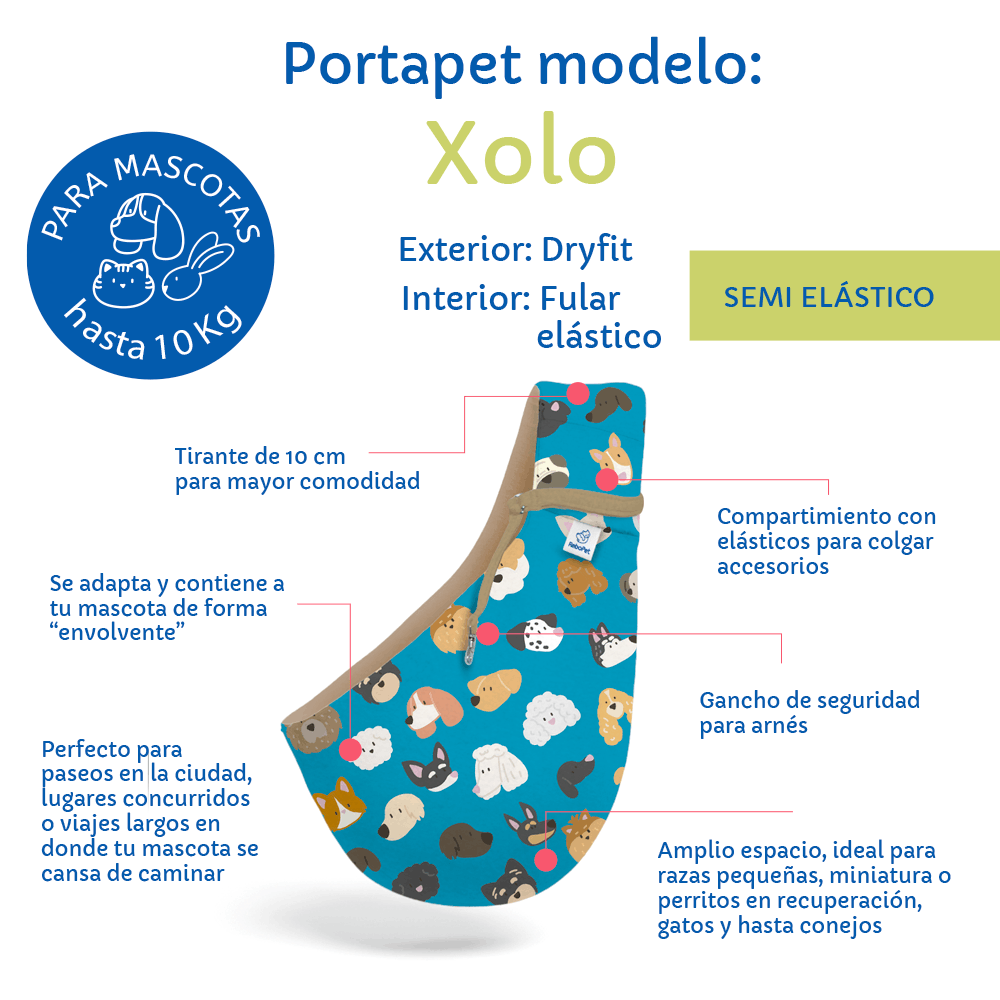PortaPet Xolo "Lomitos"